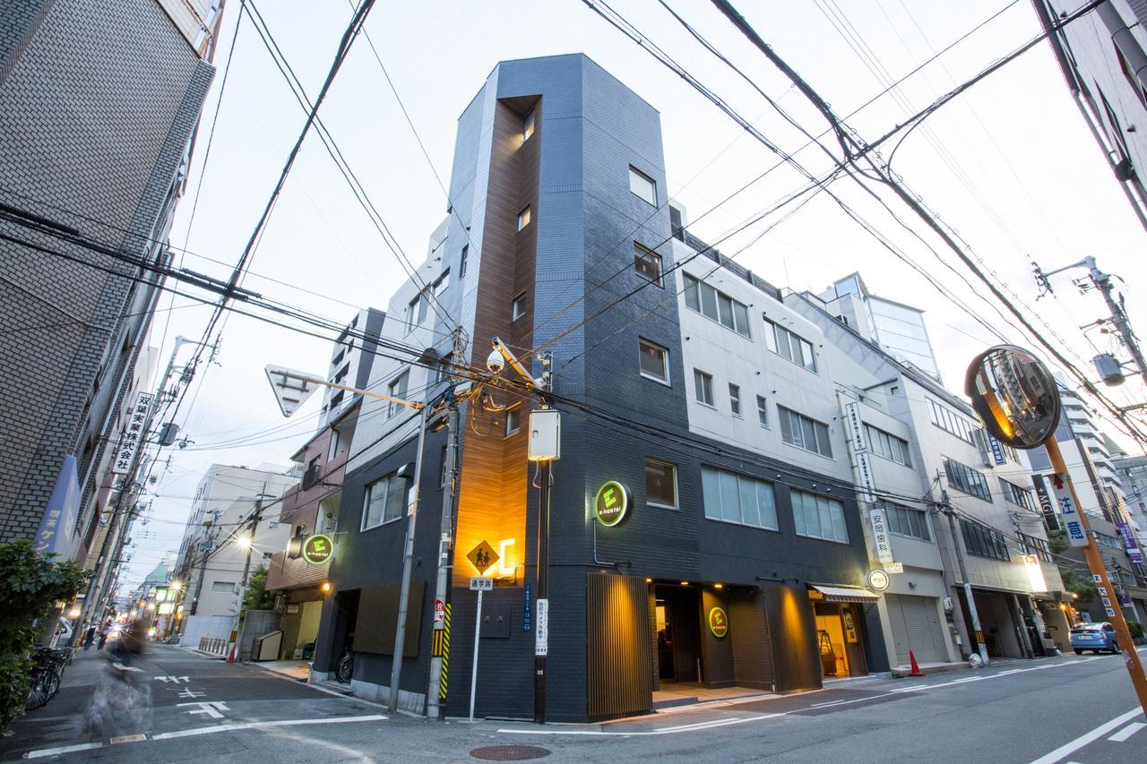 E-Hostel Shinsaibashi Osaka Exterior foto